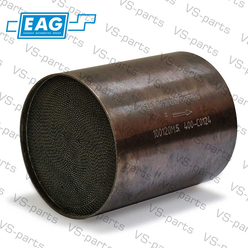 Катализатор металлический евро 5 100x120мм Катализатор металлический евро 5 100x120мм