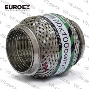Гофра глушителя 60x100oem