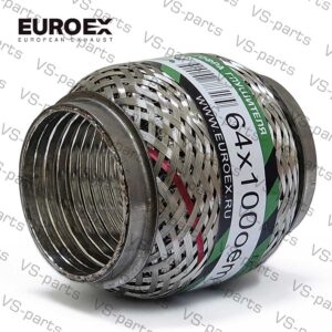 Гофра глушителя 64x100oem